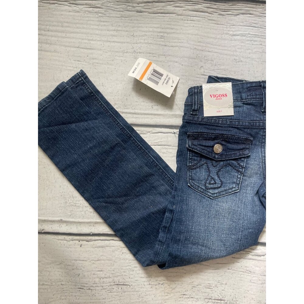 NWT Vigoss size 7 youth jeans
